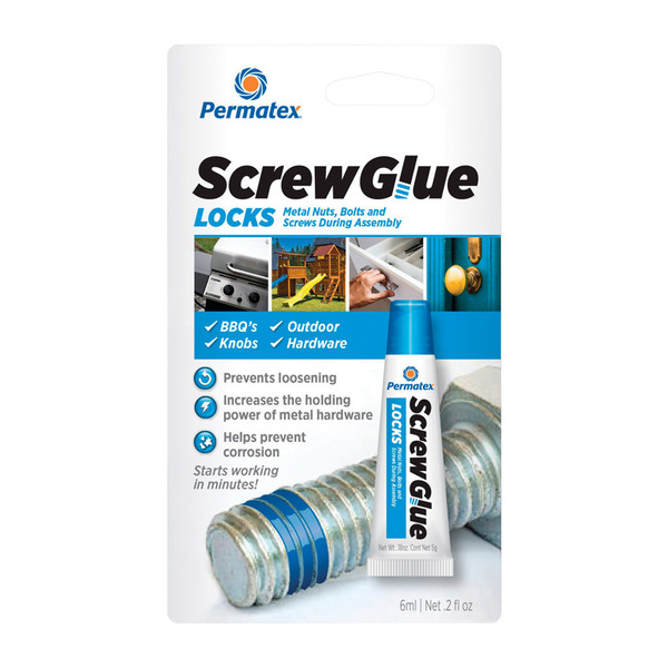 Permatex Screw Glue Locks 6Ml 28206